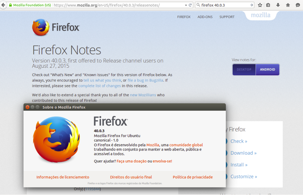 firefox 40.0.3 for mac